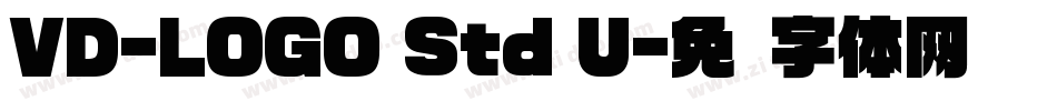 VD-LOGO Std U字体转换